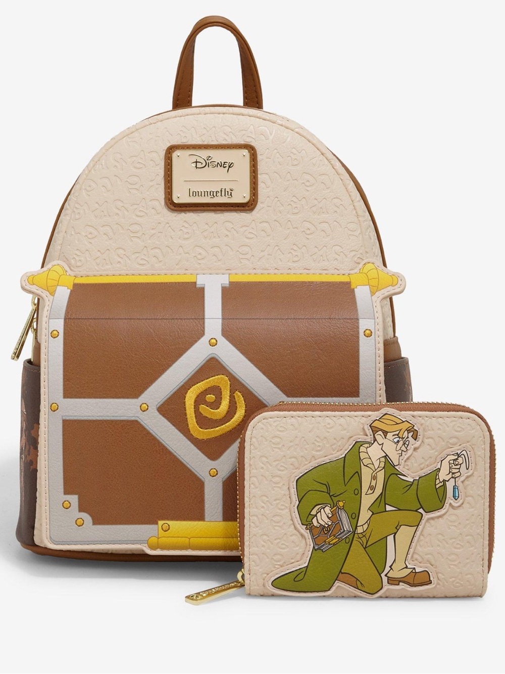 Disney Loungefly Atlantis Backpack w/ Wallet NWT